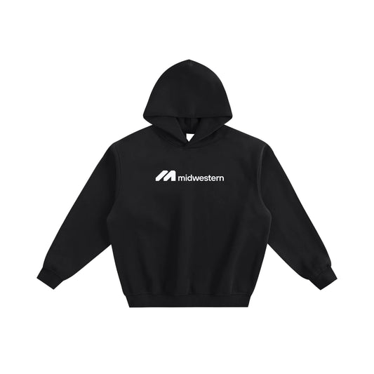 Fleeced Boxy Hoodie