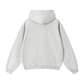 Washed Zip-Through Boxy Fleece Hoodie