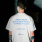 Statement Unisex Pure Cotton T-Shirt